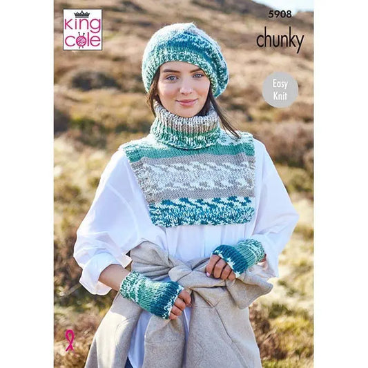 Accessories Knitted in Nordic Chunky
