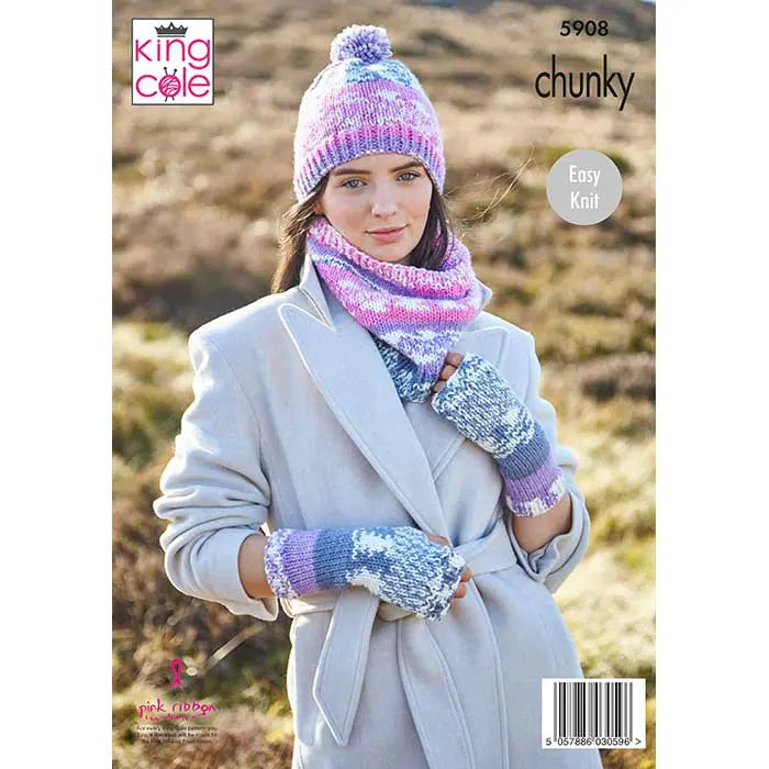Accessories Knitted in Nordic Chunky