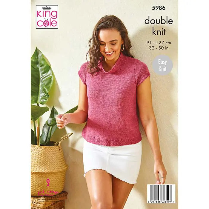 Tops Knitted in Linendale DK