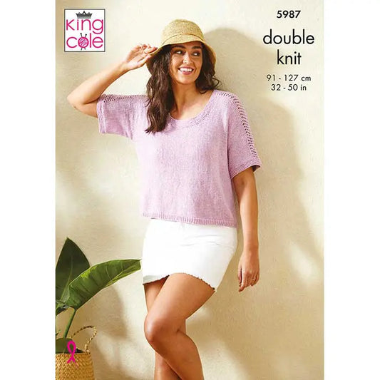 Tops Knitted in Linendale DK