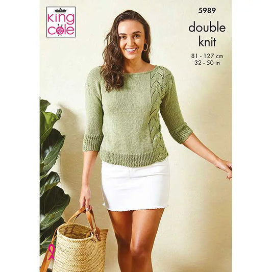 Tops Knitted in Linendale DK