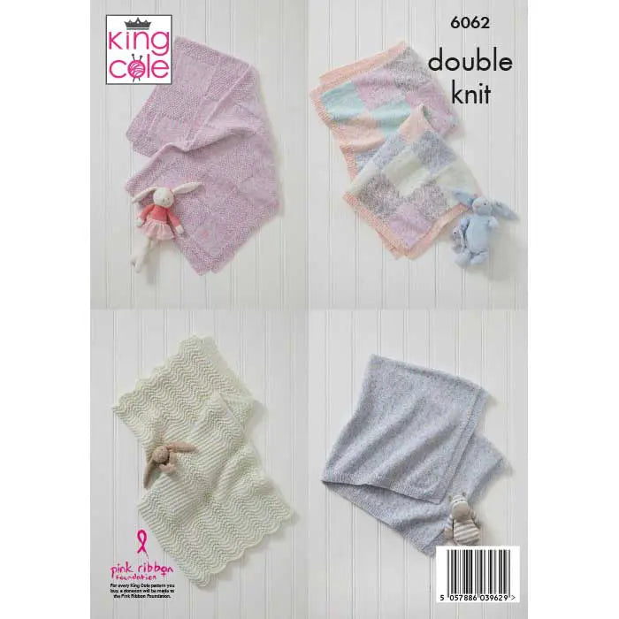 Blankets Knitted in Cloud Nine DK