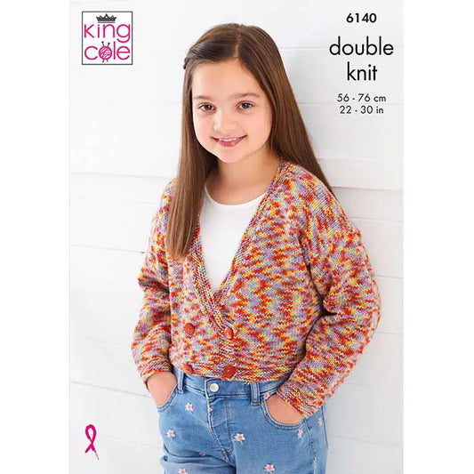 Cardigan & Tabard Knitted in Jitterbug DK