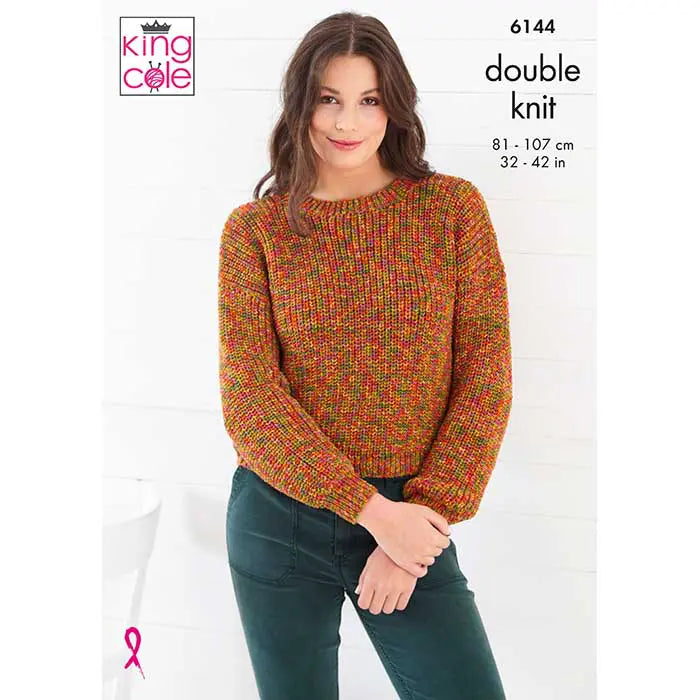 Sweater & Top Knitted in Jitterbug DK