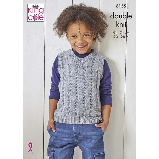 Sweater & Slipover Knitted in Simply Denim DK