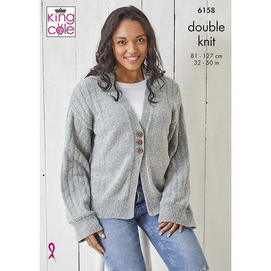 Sweater & Cardigan Knitted in Simply Denim DK