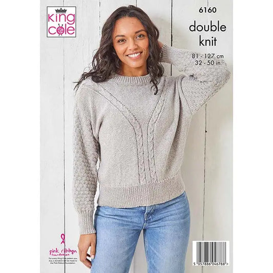 Sweater & Cardigan Knitted in Simply Denim DK
