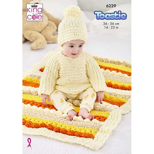 Baby Set Knitted in Toastie