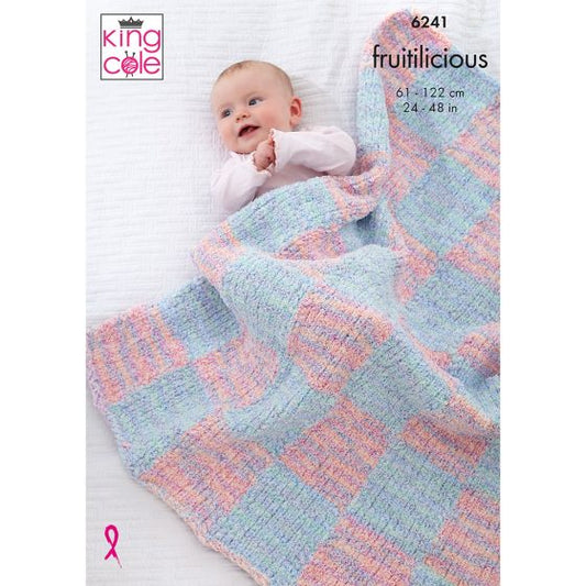 Blankets and Teddy Knitted in Fruitilicious