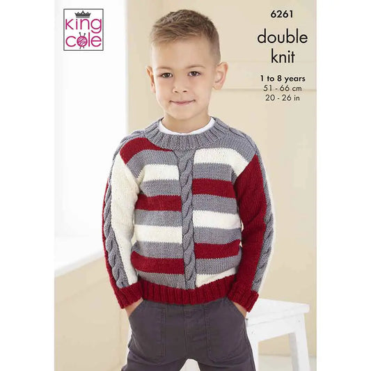 Sweaters knitted in Double Knit