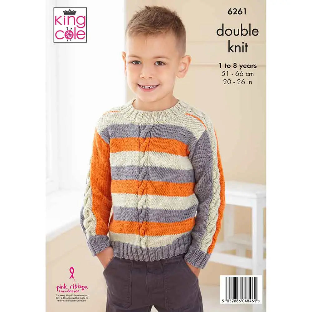 Sweaters knitted in Double Knit