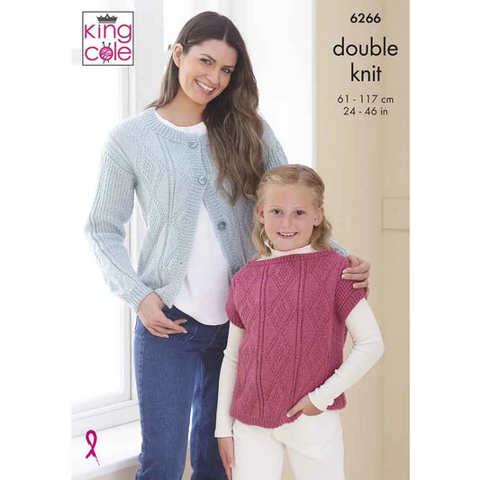 Cardigans, Sweaters and Top Knitted in Double Knit
