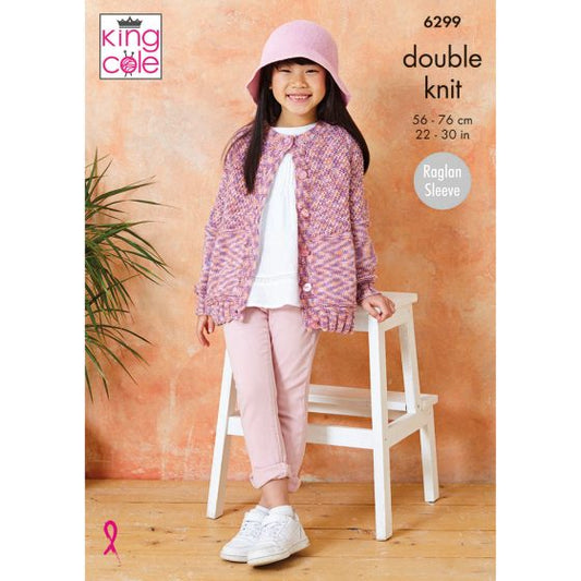 Cardigan and Sweater knitted in Cottonsoft Crystal DK