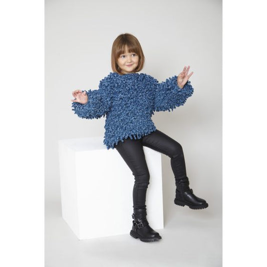 Sweater and Gilet knitted in Yummy Tweed