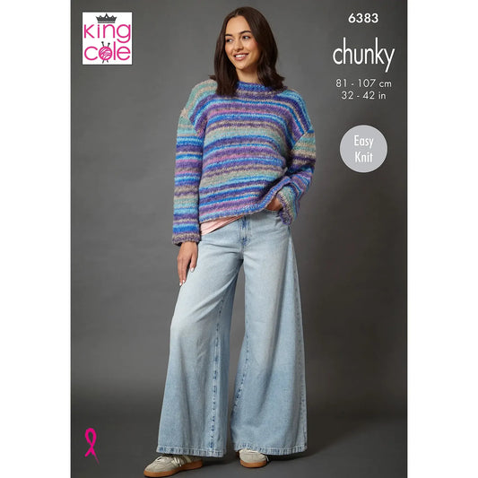 Sweater and Cardigan knitted in Flair Chunky