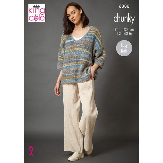 Sweaters knitted in Flair Chunky