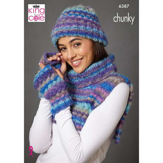 Accessories knitted in Flair Chunky