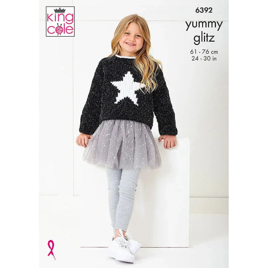 Sweaters knitted in Yummy Glitz