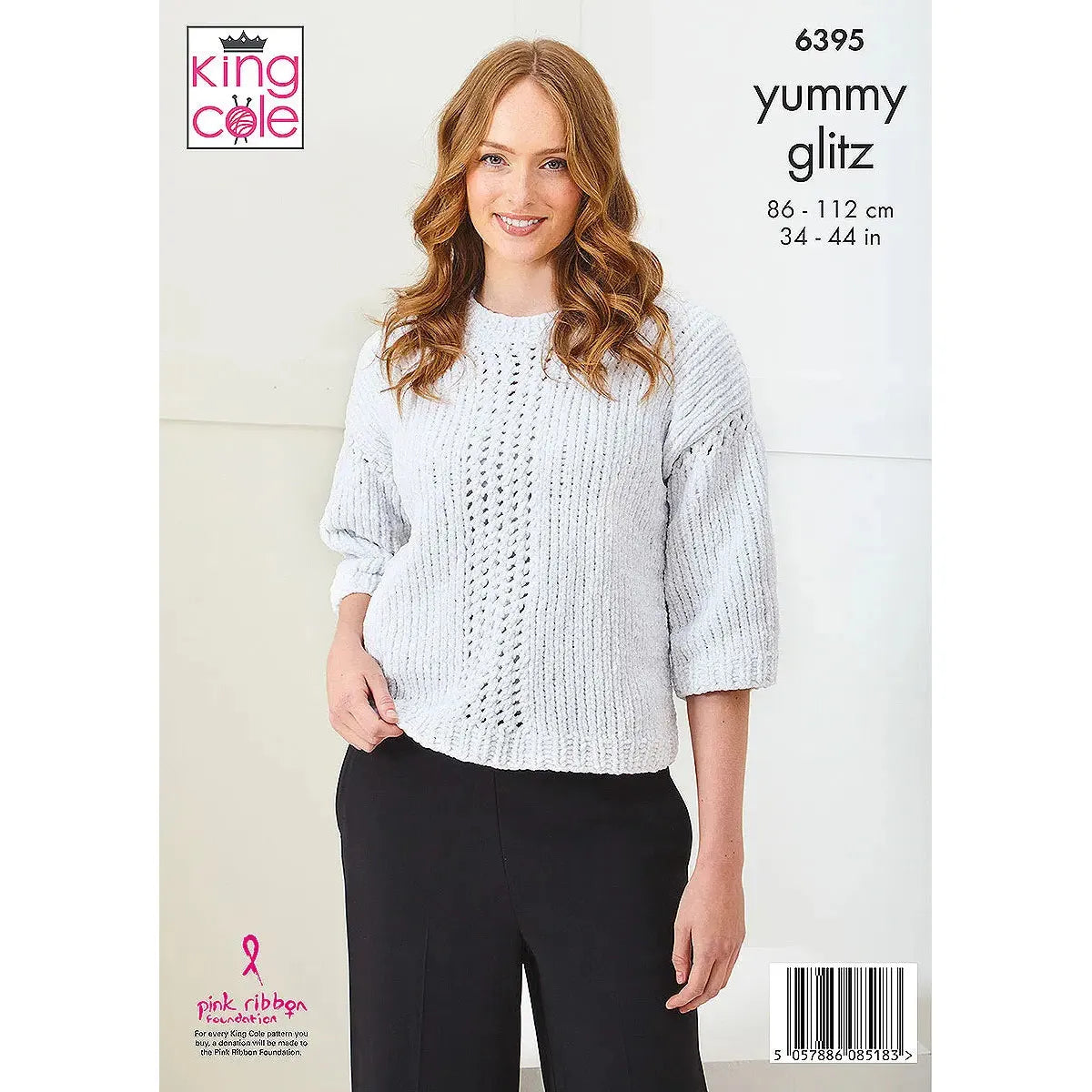 Sweater and Sleeveless Top knitted in Yummy Glitz