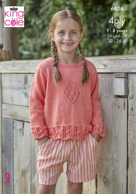 Cardigan and Top knitted in Cherished 4Ply