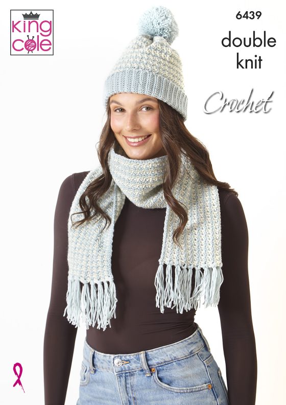 Accessories crocheted in Orchard DK