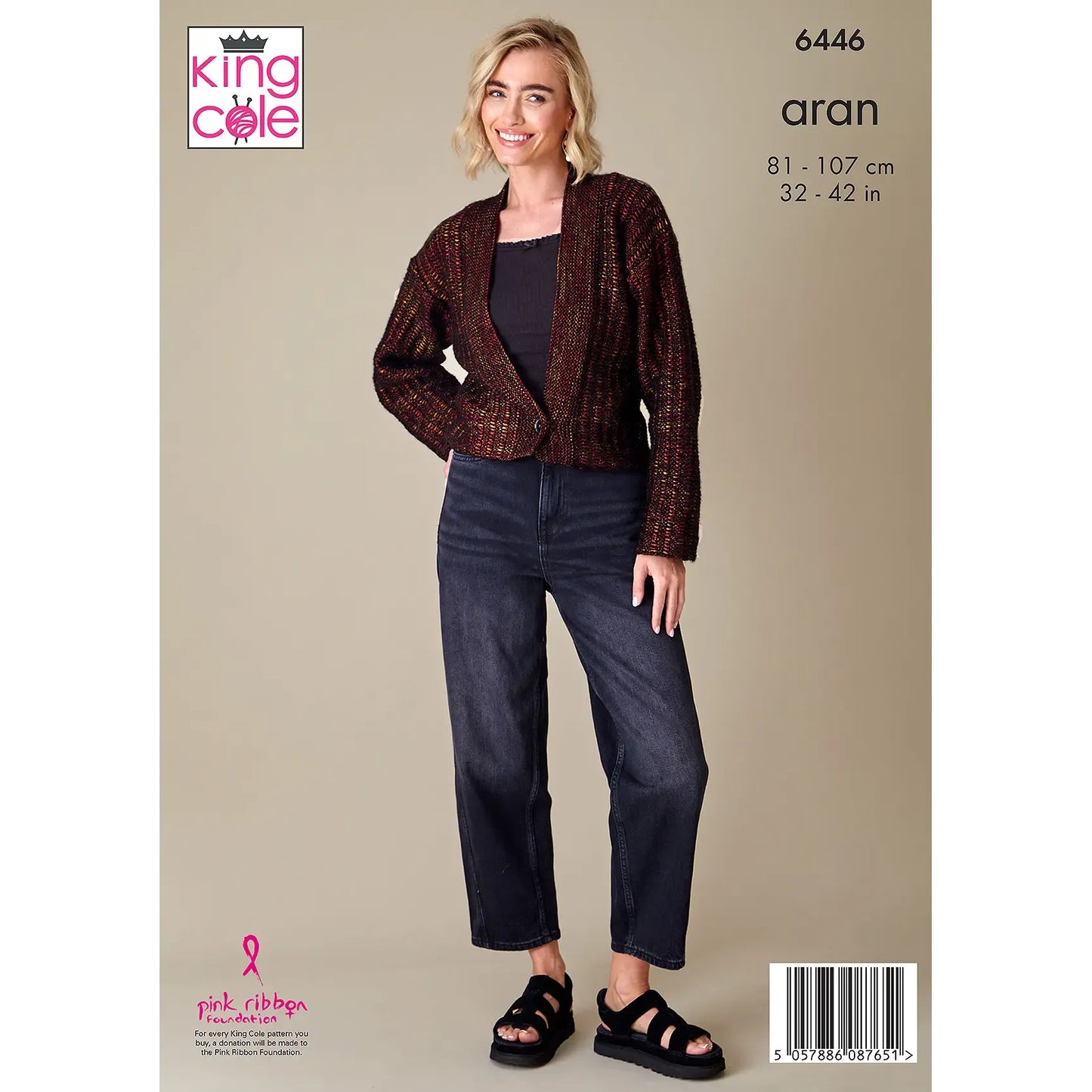 Sweater and Cardigan knitted in Firefly Aran