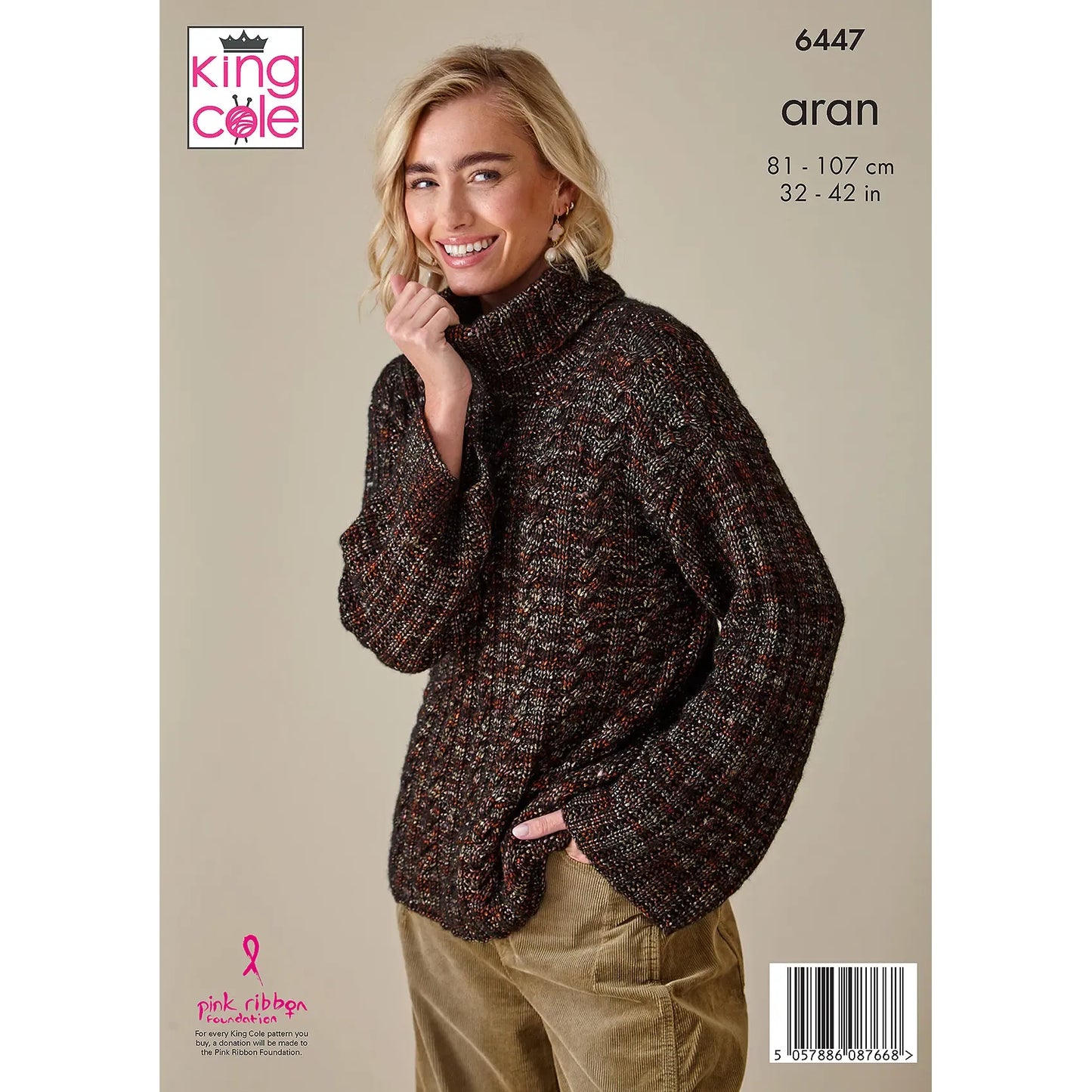 Sweater and Cardigan knitted in Firefly Aran