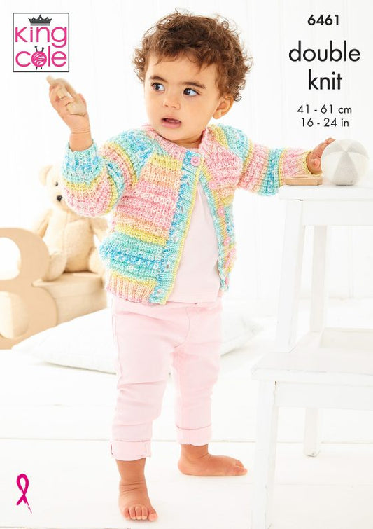 Sweater, Cardigan and Hat knitted in Fjord Baby DK