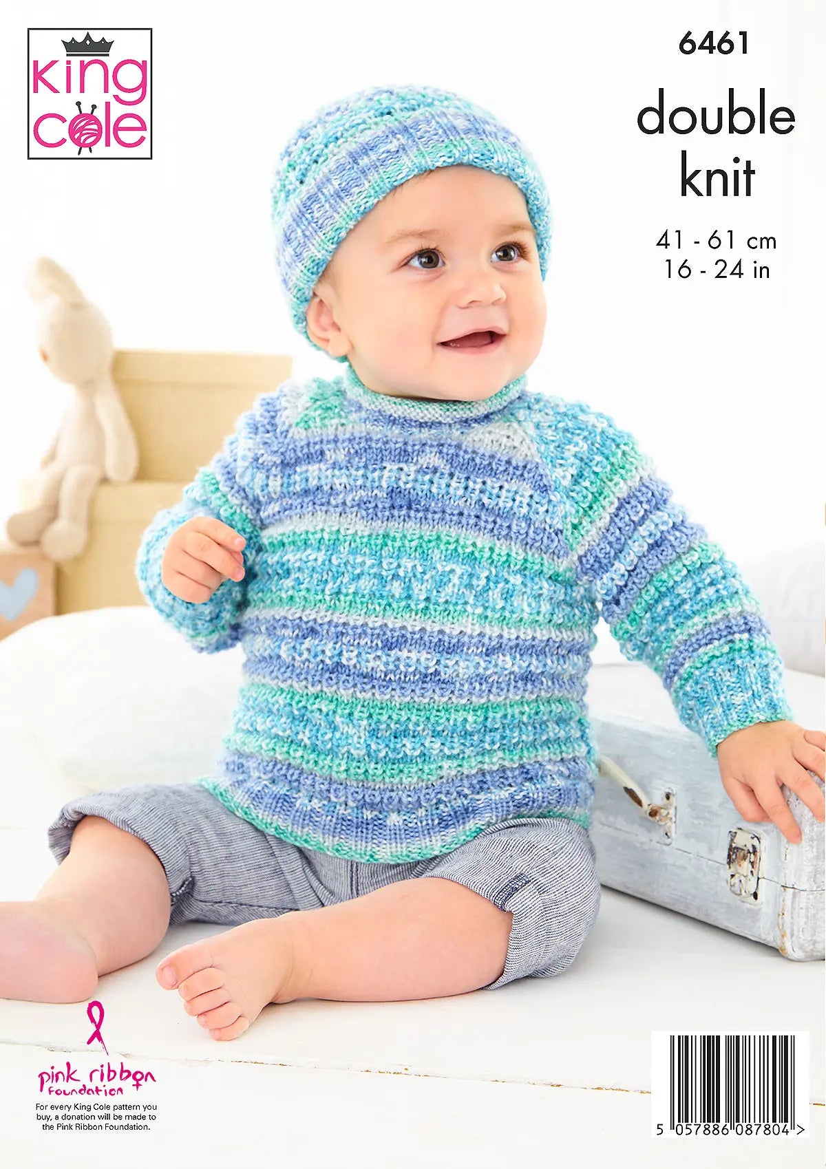 Sweater, Cardigan and Hat knitted in Fjord Baby DK