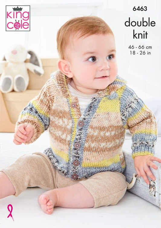 Jackets knitted in Baby Fjord DK