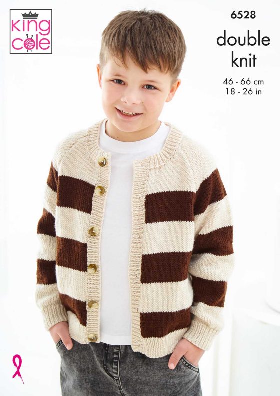 Sweater and Cardigan knitted in Cherished DK