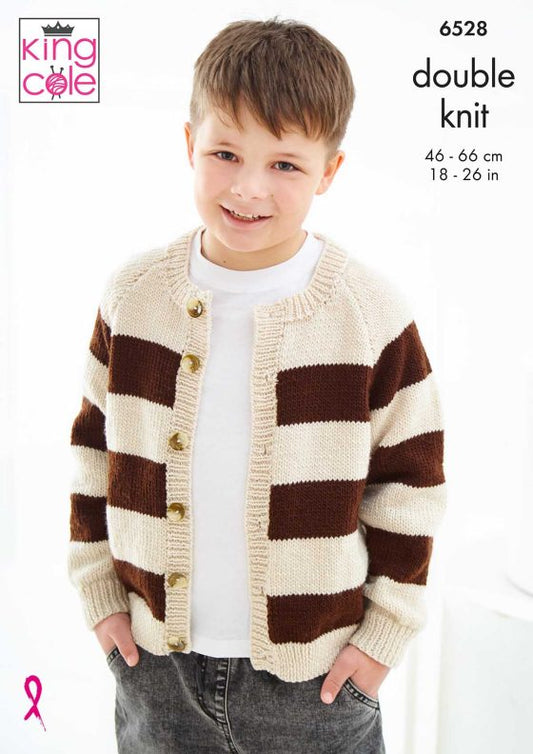 Sweater and Cardigan knitted in Cherished DK