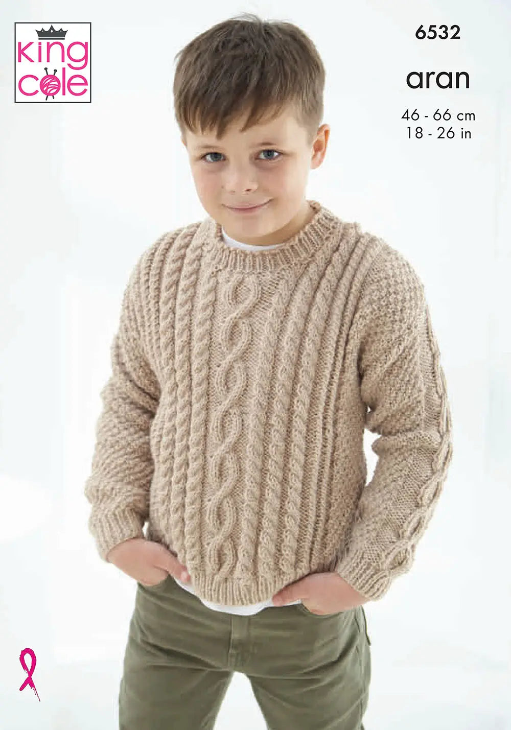 Sweater and Cardigan knitted in Comfort Aran