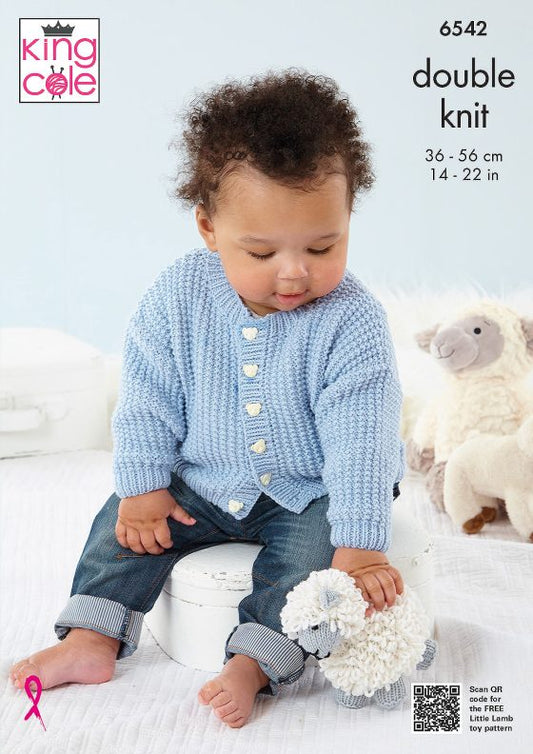 Cardigans knitted in Little Lamb DK