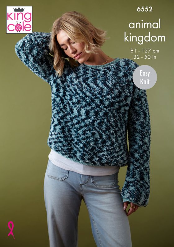 Sweater and Cardigan knitted in Animal Kingdom