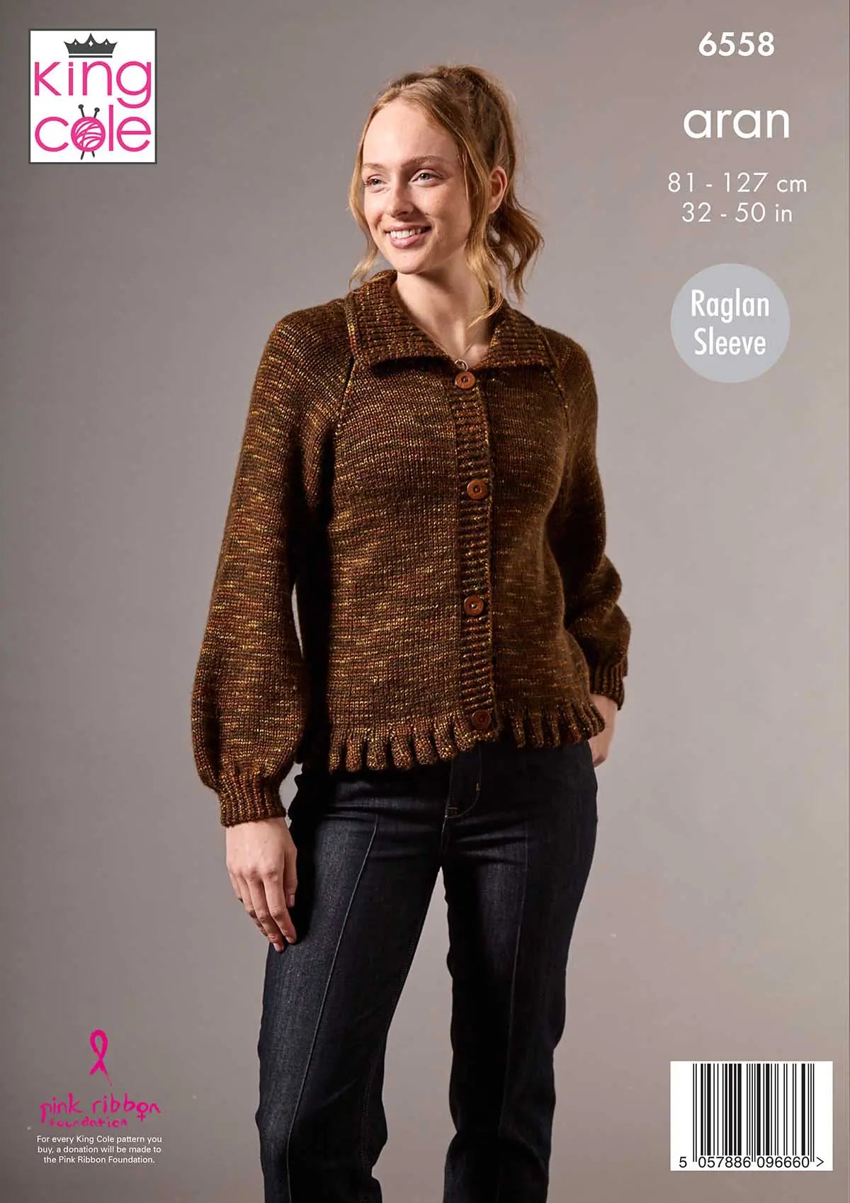 Sweater and Cardigan knitted in Firefly Aran