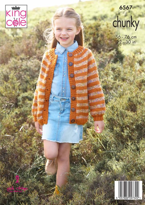 Cardigans knitted in Dalesway Moors Chunky