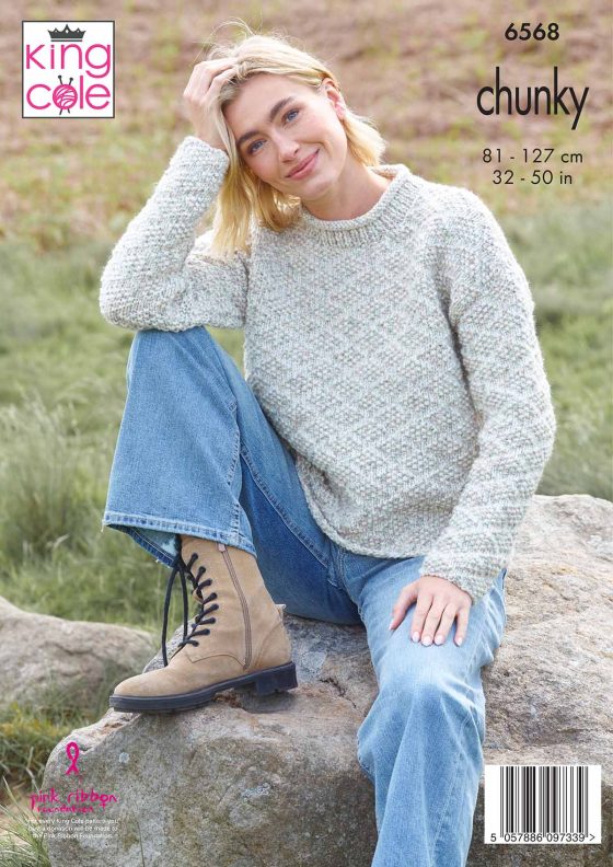 Sweaters knitted in Dalesway Moors Chunky