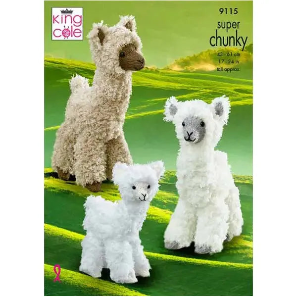 Alpacas Knitted in Tufty
