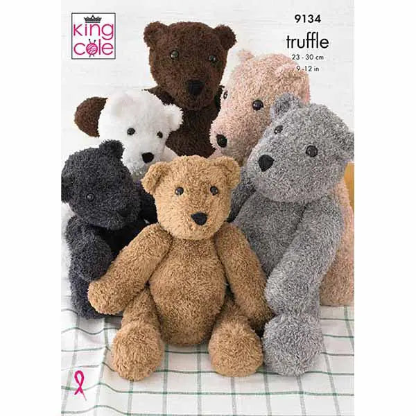 Teddies Knitted in Truffle