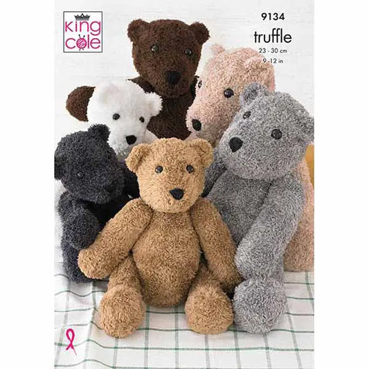 Teddies Knitted in Truffle
