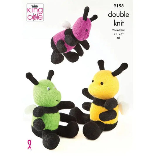 Bumblebees Knitted in Big Value DK 50g