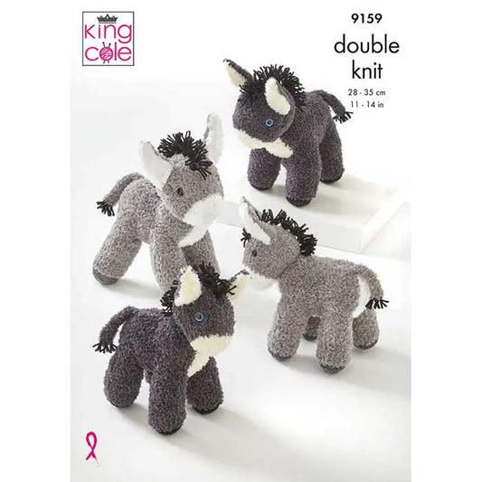 Donkeys Knitted in Truffle