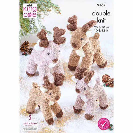 Reindeer Knitted in Truffle