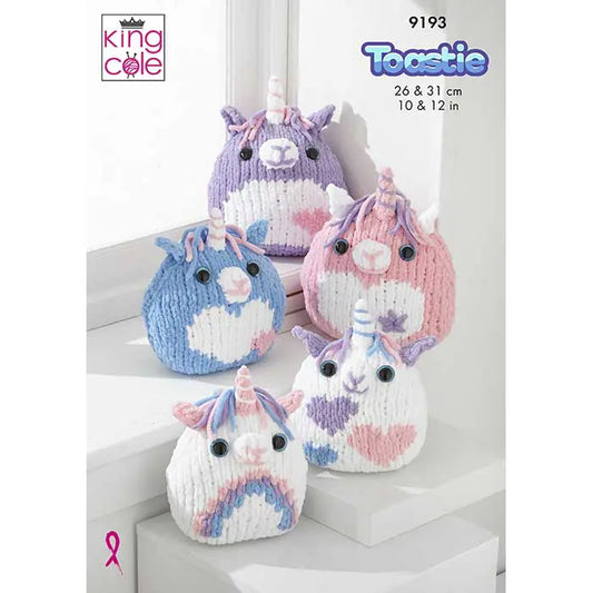 Unicorns Knitted in Toastie