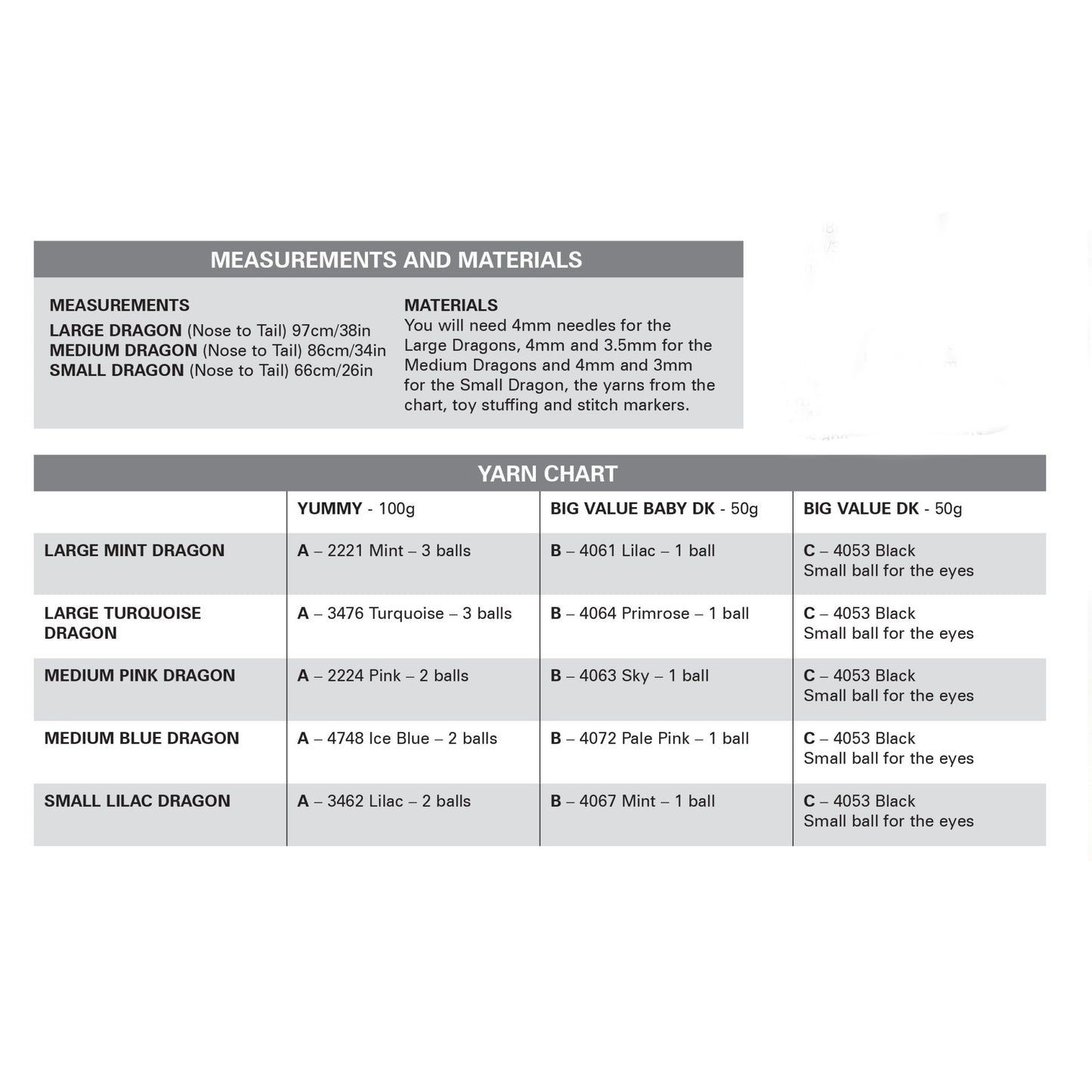 Sleeping Dragons Knitted in Yummy