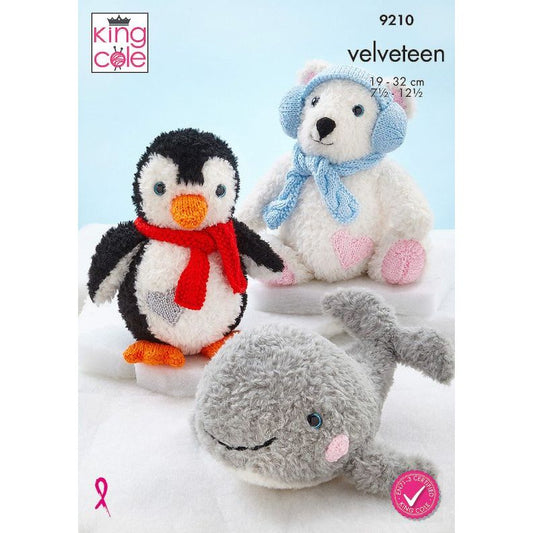 Polar Creatures knitted in Velveteen