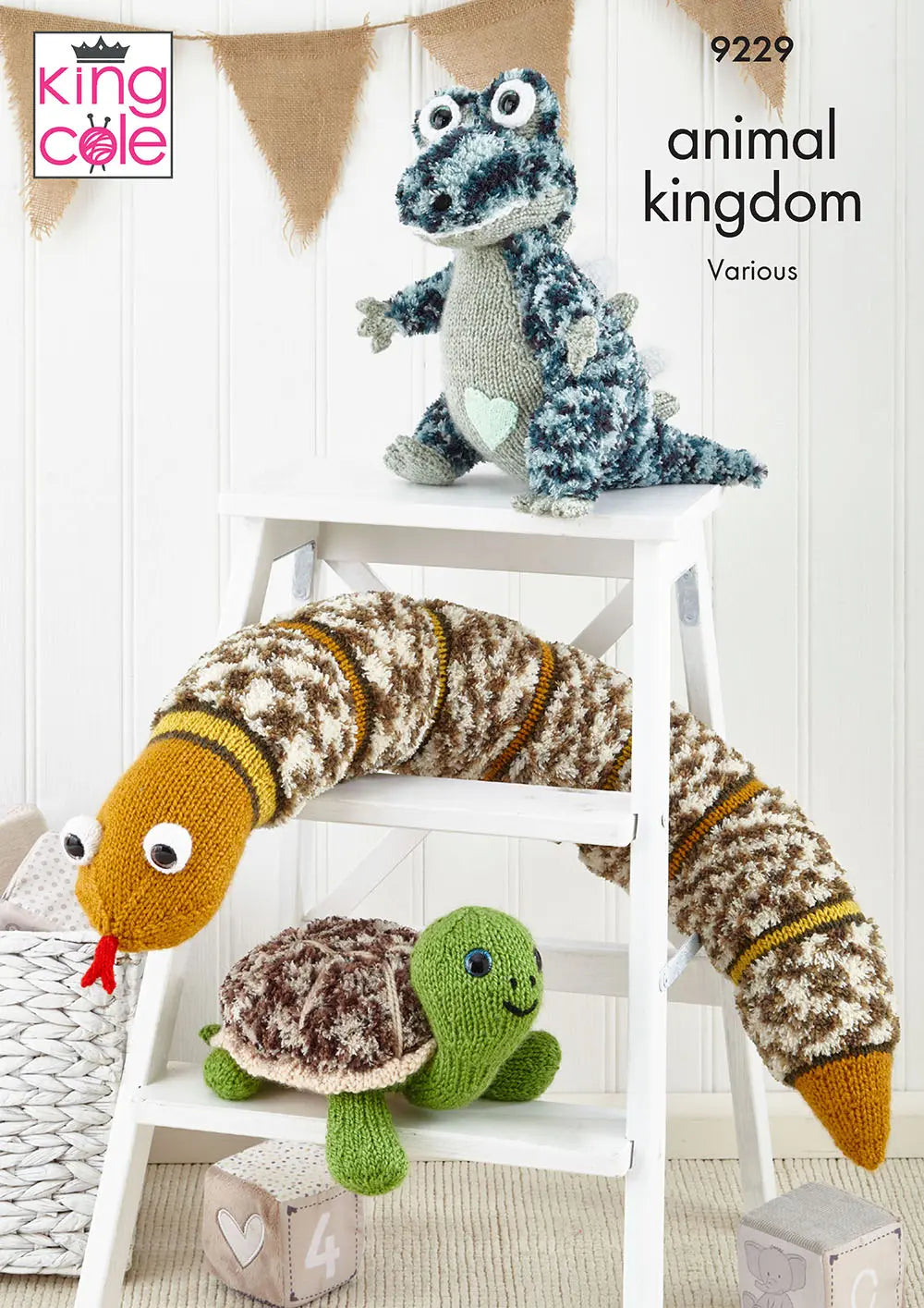 Reptile Friends knitted in Animal Kingdom