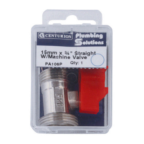 Straight Appliance Valve