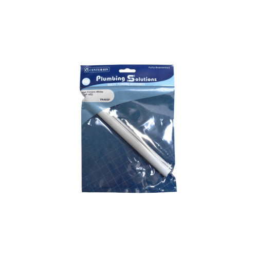 Radiator Pipe Covers - White - 2 Pack